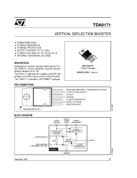 Datasheet TDA8171 производства STMicroelectronics