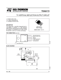 Datasheet TDA8172 производства STMicroelectronics