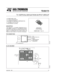 Datasheet TDA8175 производства STMicroelectronics