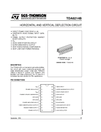 Datasheet TDA8214 производства STMicroelectronics