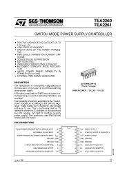 Datasheet TEA2261 manufacturer STMicroelectronics