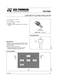 Datasheet TEA7605 manufacturer STMicroelectronics