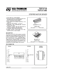 Datasheet TEF3718SDP manufacturer STMicroelectronics