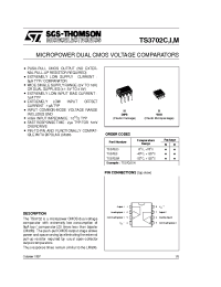 Datasheet TS3702I производства STMicroelectronics