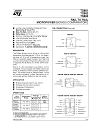 Datasheet TS861IDT manufacturer STMicroelectronics