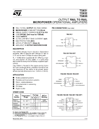 Datasheet TS934IDT manufacturer STMicroelectronics