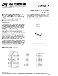 Datasheet UCN4801A производства STMicroelectronics