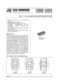 Datasheet ULN2065B-ULN2067B производства STMicroelectronics