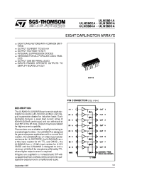 Datasheet ULN2802 производства STMicroelectronics