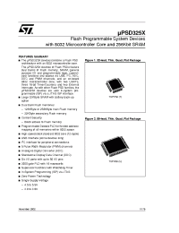 Datasheet UPSD3254A-40 производства STMicroelectronics
