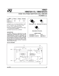Datasheet VB027(012Y) производства STMicroelectronics