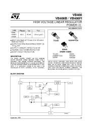 Datasheet VB408FI производства STMicroelectronics