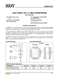 Datasheet WS57C51C-35D manufacturer STMicroelectronics