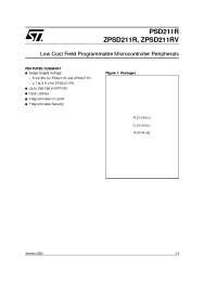 Datasheet ZPSD211RV-B-20JI производства STMicroelectronics