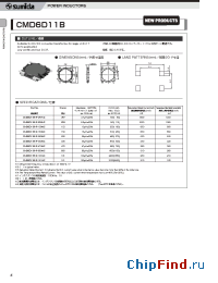 Datasheet CMD6D11BNP-100MC manufacturer Sumida