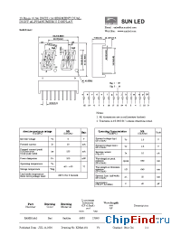 Datasheet XAMR14A2 производства SunLED