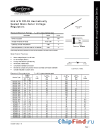 Datasheet BZX55C56 manufacturer Synsemi