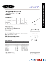 Datasheet BZX79C10RL производства Synsemi