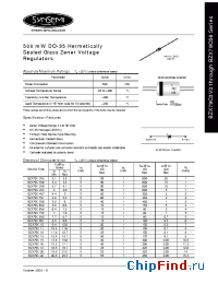 Datasheet BZX79C18 производства Synsemi