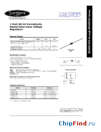 Datasheet BZX85C10RL manufacturer Synsemi