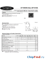 Datasheet DF15005S производства Synsemi