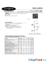 Datasheet GHR16 производства Synsemi