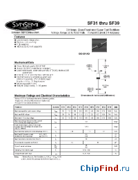 Datasheet SF34 manufacturer Synsemi