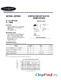 Datasheet SZ106C производства Synsemi