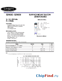 Datasheet SZ45B8 производства Synsemi