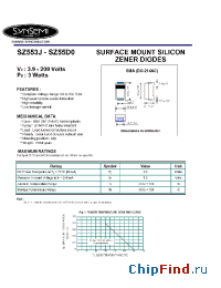 Datasheet SZ555G производства Synsemi
