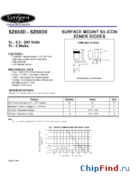 Datasheet SZ605B производства Synsemi