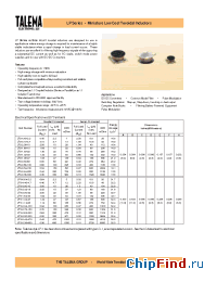 Datasheet LP3-1.34-47 manufacturer Talema