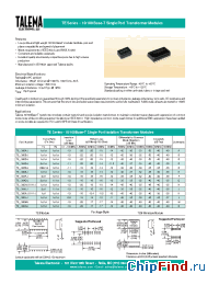 Datasheet TE_-300A-J manufacturer Talema