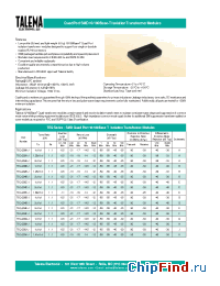 Datasheet TEQ-204B-J manufacturer Talema