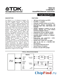 Datasheet 78Q2132 производства TDK