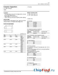 Datasheet C2012X7R2A474JB производства TDK