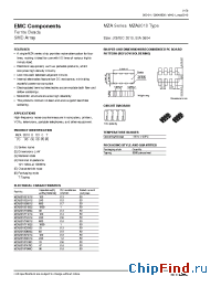 Datasheet MZA2010S601C производства TDK
