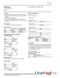 Datasheet NLFV25T-1R02R2J производства TDK