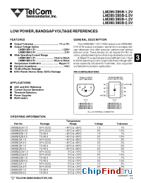 Datasheet LM285B-1.2V производства TelCom