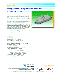 Datasheet CLT-13-6013 производства Teledyne
