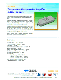 Datasheet CMT-18-6007 производства Teledyne