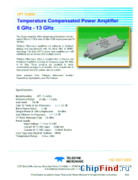Datasheet CPT-18-6025 производства Teledyne