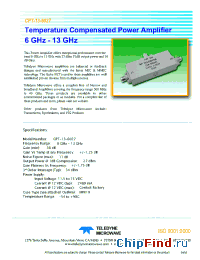 Datasheet CPT-18-6028 производства Teledyne