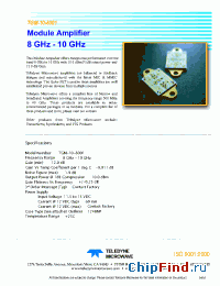 Datasheet TGM-18-2003 производства Teledyne