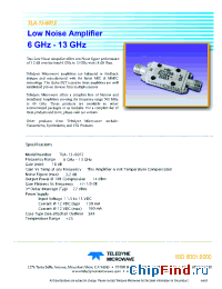 Datasheet TLA-18-6004 производства Teledyne