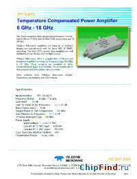 Datasheet TPT-18-6016 производства Teledyne