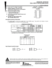 Datasheet 5962-0051301QCA manufacturer TI