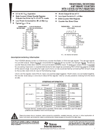 Datasheet 74HC590 производства TI