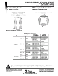 Datasheet 8403001RA manufacturer TI