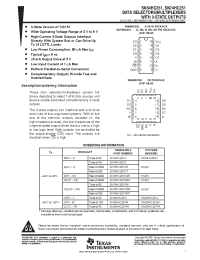 Datasheet 8512501EA manufacturer TI